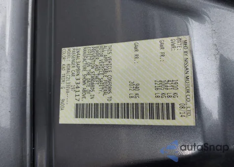 2015 Nissan Altima 2.5 S z USA, uszkodzony, nr VIN 1N4AL3AP9FN334117